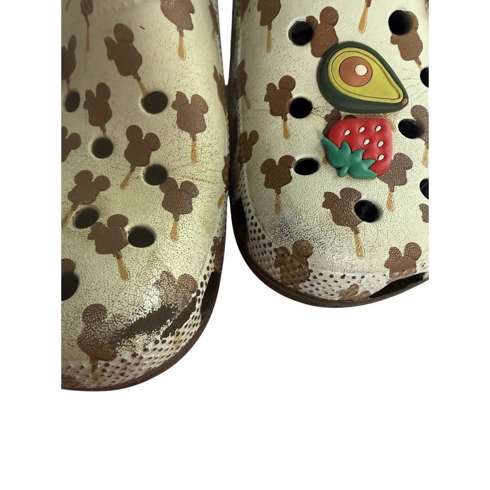 Disney Parks Mickey Mouse Ice Cream Bar Clogs Adult Crocs (W-11 M-9) - Picture 7 of 7
